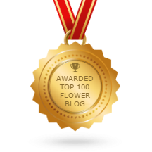 Top 100 Flower Blog award